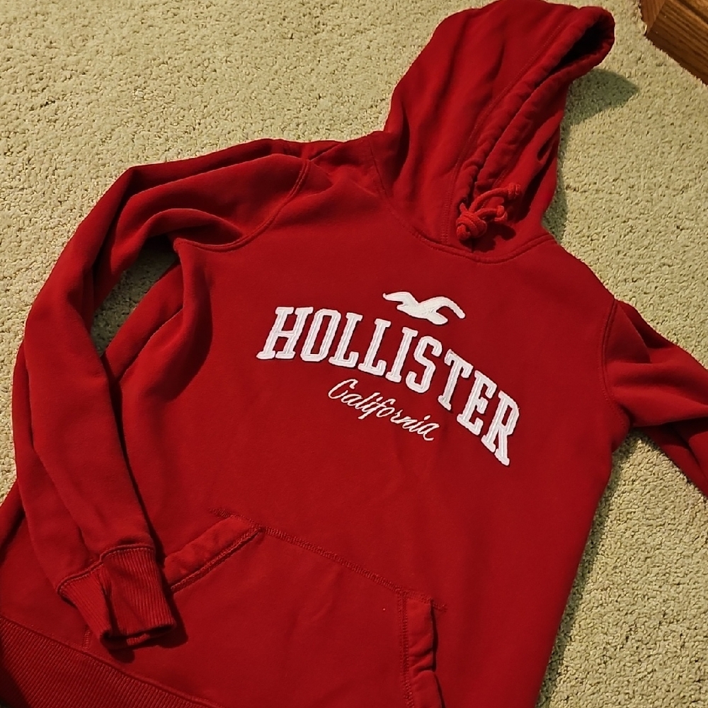 Hollister Red Hoodie